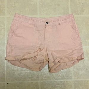 Blush Lace Shorts